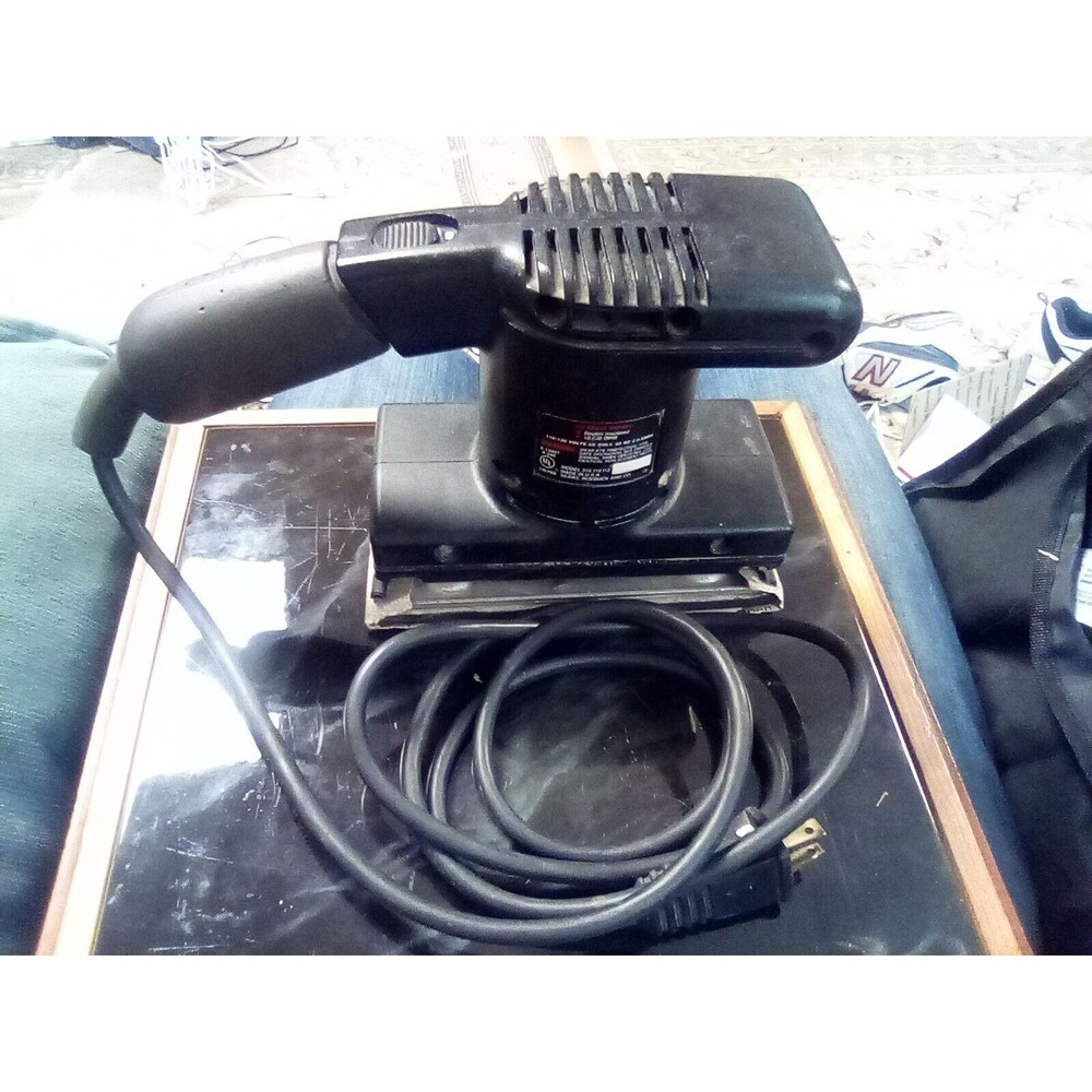 Vintage Sears Craftsman 315.116112 Finishing Sander 1/3 Sheet 1/6 HP 2 Amps